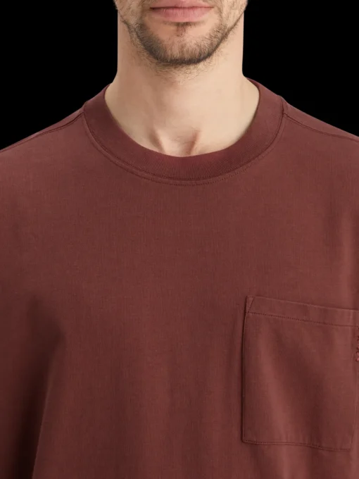 3 crosses loose fit chest pocket t-shirt