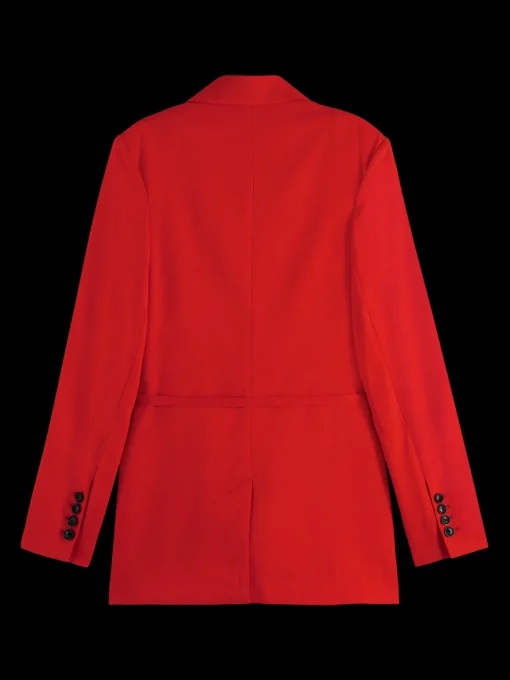 DB BLAZER WITH BELT DETAIL