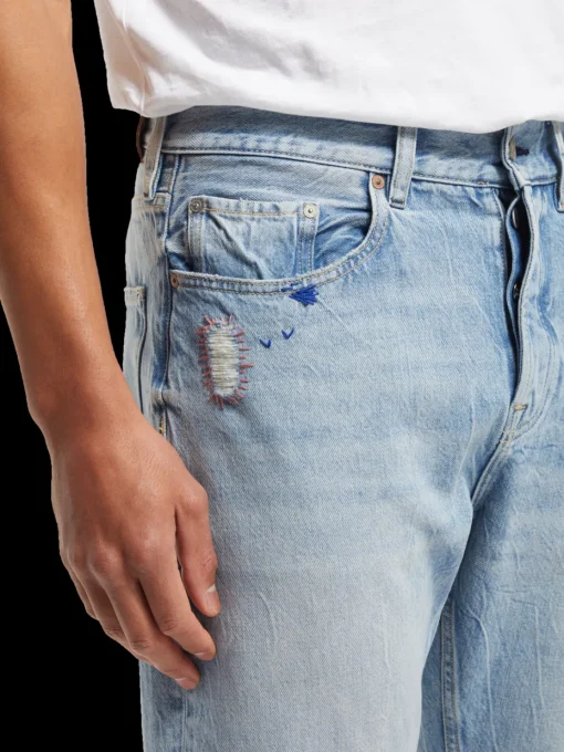 Dean loose taper jeans  free hand