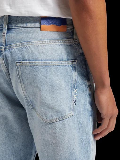 Dean loose taper jeans  free hand