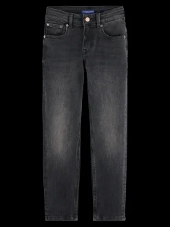 DEAN LOOSE TAPERED JEANS - BLACK NIGHT