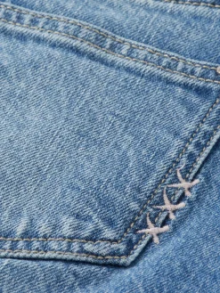 DENIM PATCH POCKET SKIRT - DREAM CATCHER