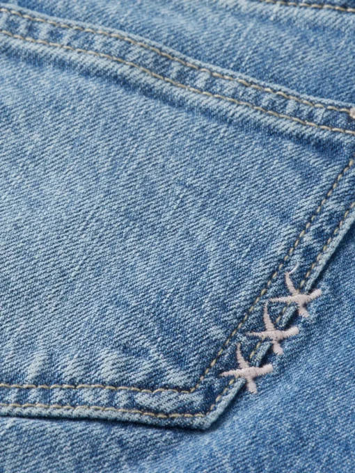 DENIM PATCH POCKET SKIRT - DREAM CATCHER