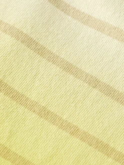 Dip dye striped ls t-shirt