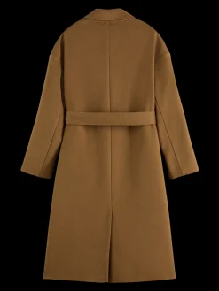 DOUBLE FACE WOOL BLEND COAT