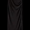 DRAPED JERSEY SKIRT