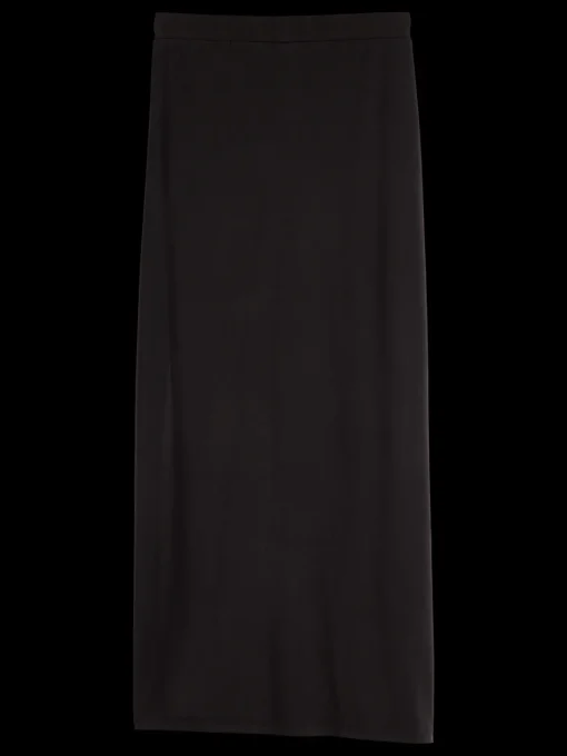 DRAPED JERSEY SKIRT