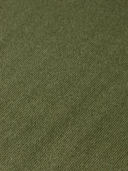 Dropped shoulder mock neck