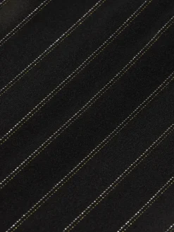 EDIE LUREX STRIPE WIDE LEG PANT
