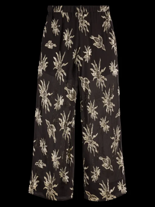 ELENI MYSTIC SKY LUREX PYJAMA PANT