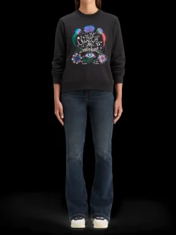 EMBROIDERED REGULAR FIT SWEATSHIRT