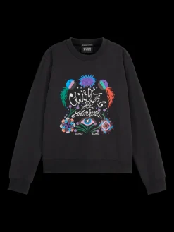 EMBROIDERED REGULAR FIT SWEATSHIRT
