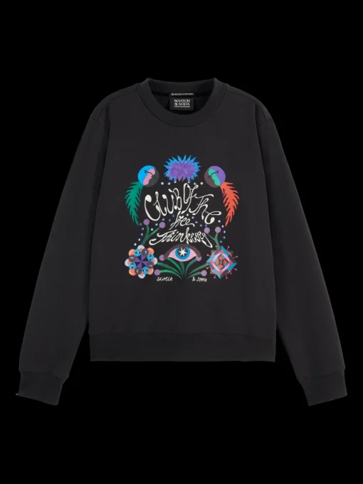 EMBROIDERED REGULAR FIT SWEATSHIRT