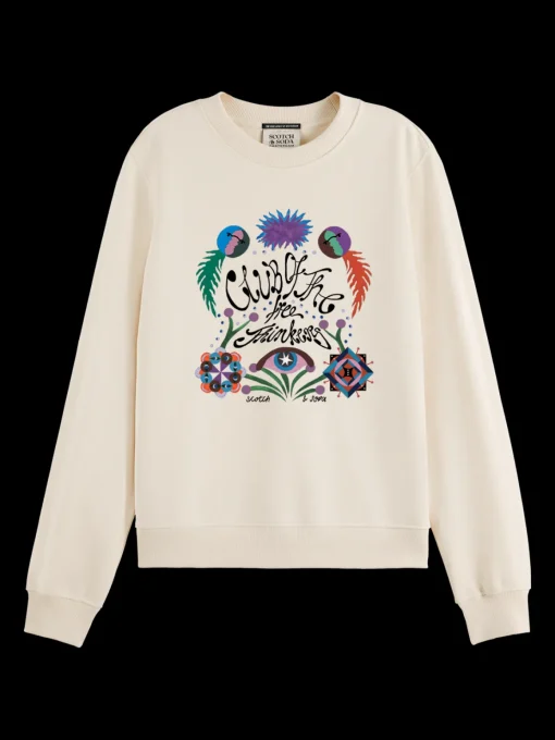 EMBROIDERED REGULAR FIT SWEATSHIRT
