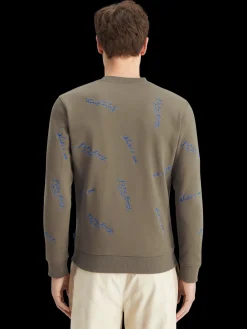 Embroidered sweatshirt