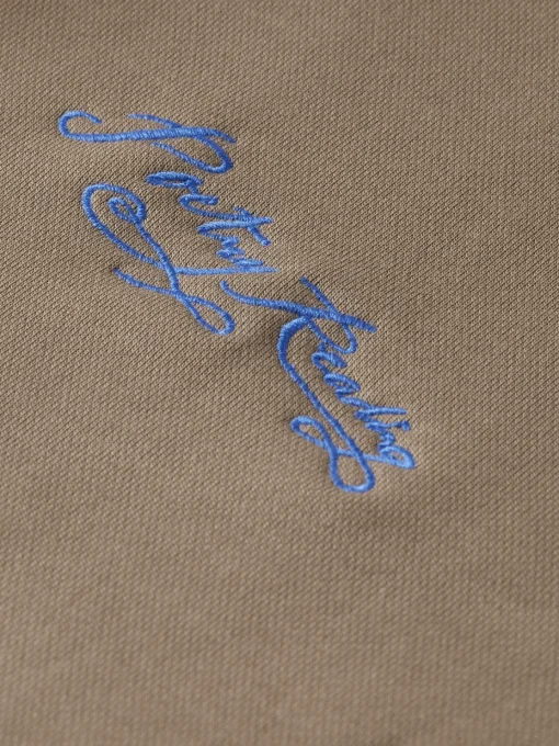Embroidered sweatshirt