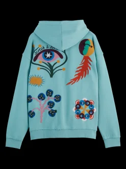 EMBROIDERY ARTWORK HOODIE