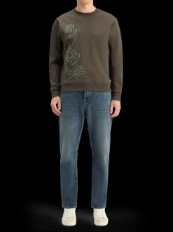 EMBROIDERY SWEATSHIRT