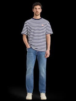 Essential - the free spirit peace bird striped t-shirt