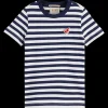 Essential - THE FREE SPIRIT PEACE BIRD STRIPED T-SHIRT
