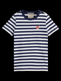Essential - THE FREE SPIRIT PEACE BIRD STRIPED T-SHIRT