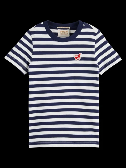 Essential - THE FREE SPIRIT PEACE BIRD STRIPED T-SHIRT