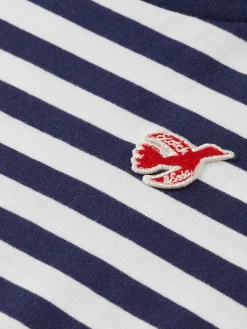Essential - THE FREE SPIRIT PEACE BIRD STRIPED T-SHIRT