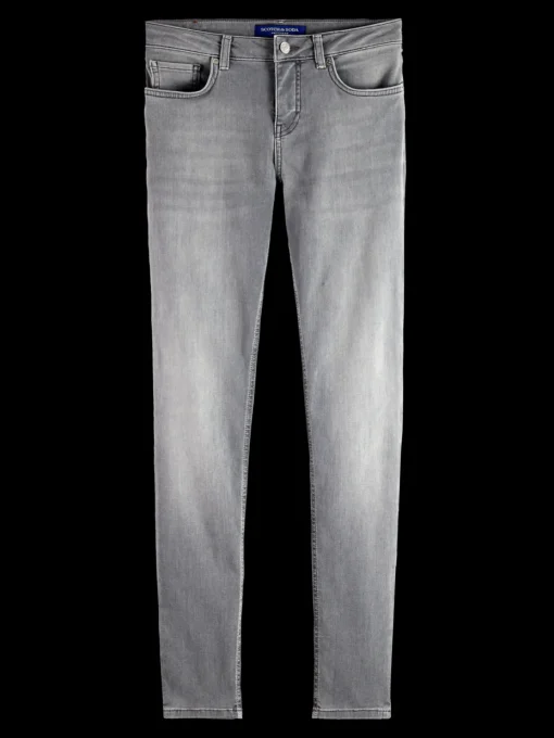 Essential bohemienne mid rise skinny jeans - grey roots