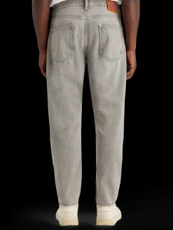 Essential DEAN LOOSE TAPERED JEANS GREY ROAD