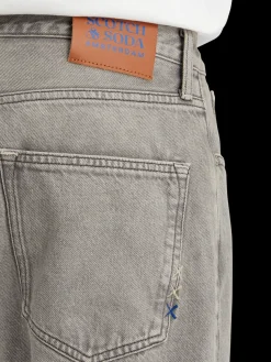 Essential DEAN LOOSE TAPERED JEANS GREY ROAD