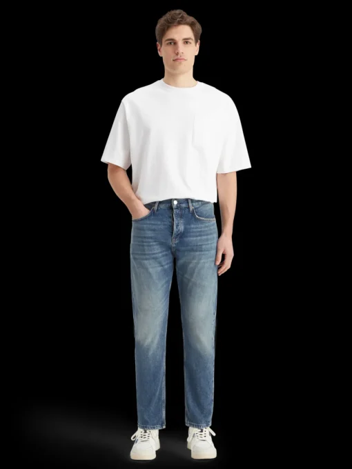 Essential DEAN LOOSE TAPERED JEAN   BLUE NIGHTS