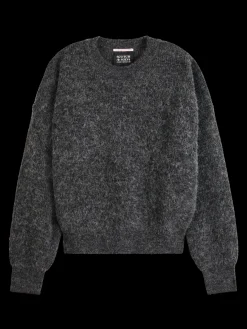 Essential FUZZY CREW NECK PULLOVER