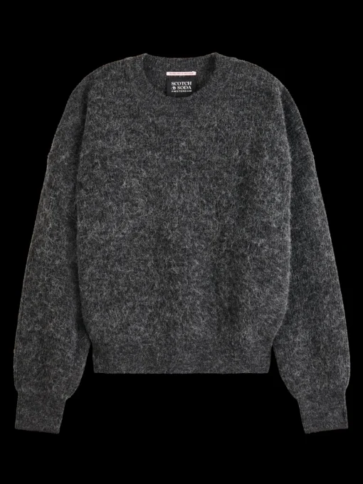 Essential FUZZY CREW NECK PULLOVER