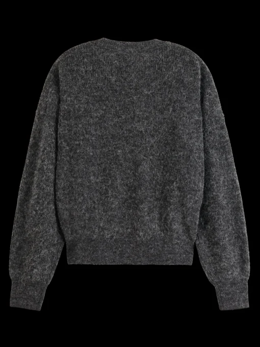 Essential FUZZY CREW NECK PULLOVER