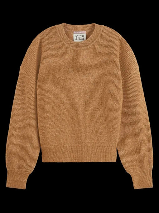 Essential FUZZY CREW NECK PULLOVER