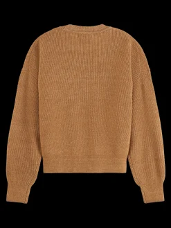 Essential FUZZY CREW NECK PULLOVER