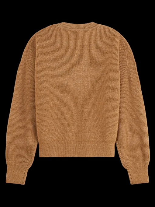 Essential FUZZY CREW NECK PULLOVER