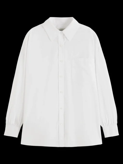 Essential girlfriend poplin shirt
