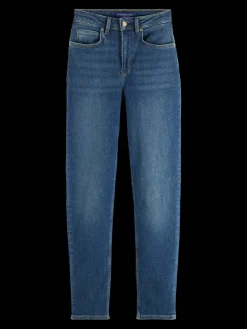 Essential HIGH FIVE SUPER STRETCH  SLIM JEANS - CLASSIC BLUE