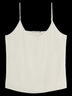 Essential JERSEY WOVEN TANK