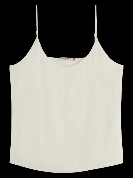 Essential JERSEY WOVEN TANK