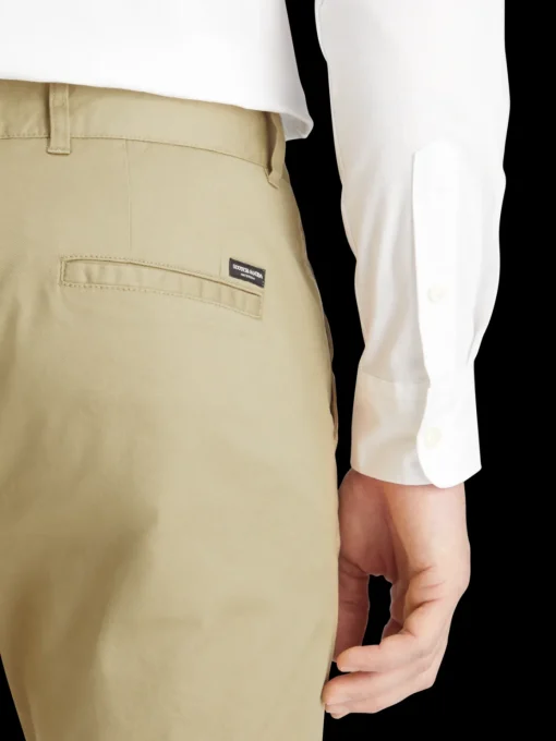 Essential Mott cotton-blend twill chino