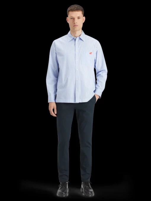 Essential Mott cotton-blend twill chino