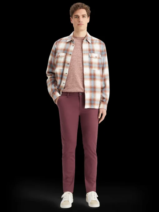 Essential mott- stretch cotton chino