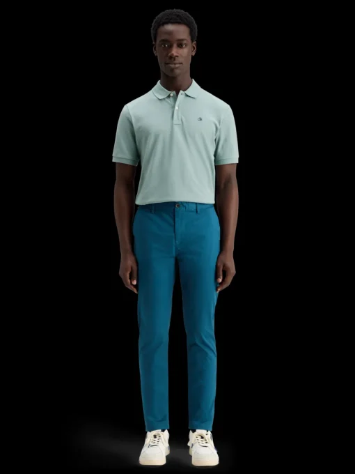 Essential organic cotton pique polo
