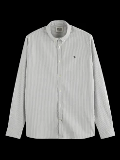 Essential oxford striped shirt