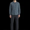 Essential poplin striped shirt