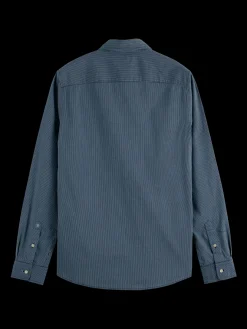 Essential poplin striped shirt