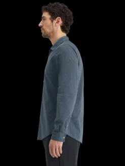 Essential poplin striped shirt