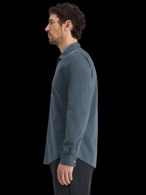 Essential poplin striped shirt